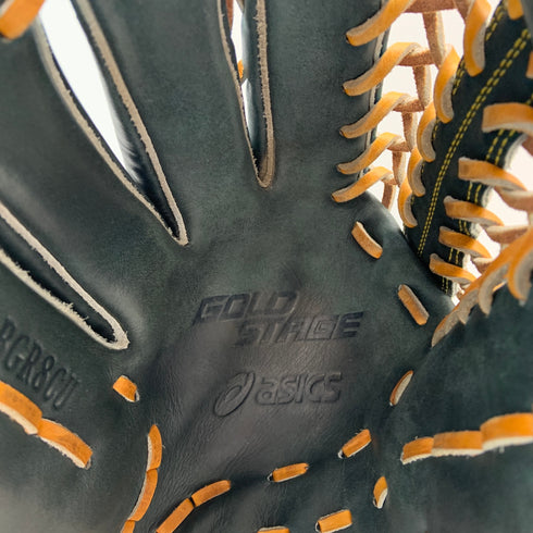 アシックス asics ゴールドステージ 軟式 大人 一般 外野手用 グローブ グラブ 左投げ BGR8CU 中古品  野球 6677